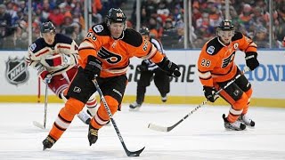 Claude Giroux and Jaromir Jagr Dynamic Duo Highlights  No Music [upl. by Aicened360]