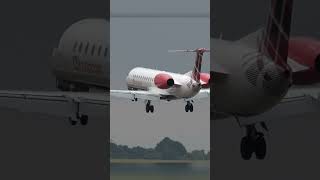 Loganair ERJ145 at Norwich Airport [upl. by Ful]