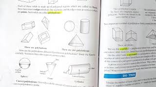 Ex 73 Q1234  Visualising solid shapes class 8 mathspart 2 [upl. by Sheeree583]