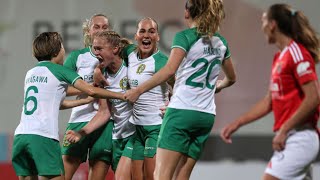 Benfica vs Hammarby Women’s uefa champions league  Goals [upl. by Otte731]