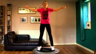 Bounce for Beginners Mini Trampoline Workout DVD [upl. by Ailev]