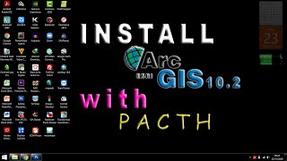 Install ArcGIS 102 with Patch [upl. by Oyam]