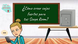 ¿Cómo crear códigos secretos para los Escape room [upl. by Wheeler]