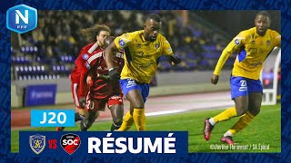 J20 I SA Épinal  SO Cholet 31 le résumé  National FFF 20232024 [upl. by Bevon]