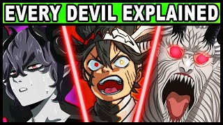 All 15 Devils and Their Powers Explained  Black Clover Every Devil Including Astaroth Liebe Baal [upl. by Garihc576]