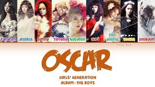 Girls’ Generation 소녀시대 – OSCAR Lyrics HANROMENG [upl. by Huey427]