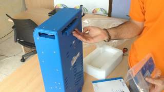 Inversor Onda Senoidal Pura Victron Phoenix Compact 242000 Unboxing y Tutorial [upl. by Idalina149]