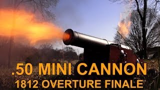 50 Miniature Cannon 1812 Overture Finale [upl. by Aicetal]