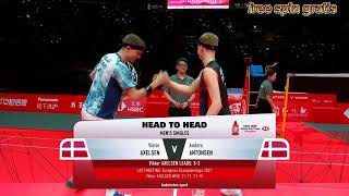 Viktor Axelsen vs Anders Antonsen [upl. by Zeni]