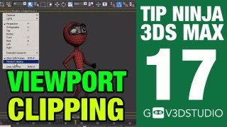 Tip Ninja 3ds Max 17 Error en Zoom y corte de geometria Viewport Clipping [upl. by Nathalie]