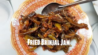 Fried Brinjal Jam [upl. by Hull837]