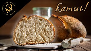 Sauerteigbrot mit Urgetreide selber backen  Weizen Kamut Bauernbrot [upl. by Aynod576]