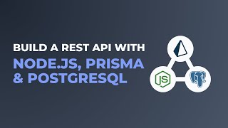 REST API with Nodejs Prisma and PostgreSQL [upl. by Sonitnatsnok]