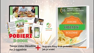 Przepisy na Obiady Pobierz Darmowy EBook na 14 Domowych Obiadów [upl. by Eednus]