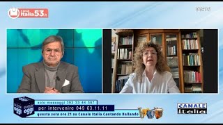 Marinella Mondaini quotNavalnyj è un progetto dei servizi segreti occidentaliquot  Canale Italia [upl. by Goldman]