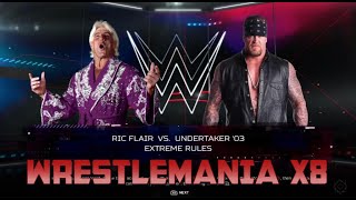 THE STREAK MATCH 10 vs Ric Flair NO DQ [upl. by Neville]