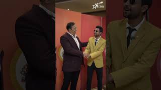 YSCL Auction 2024  Vindu Dara Singh AP Superstars Make a Grand Entrance [upl. by Halyk801]