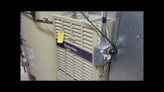 80000 BTU Carrier WeatherMaker 8000 gasfurnace [upl. by Orlanta972]