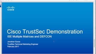 ISE TrustSec multiple matrices and DEFCON [upl. by Erehpotsirhc]