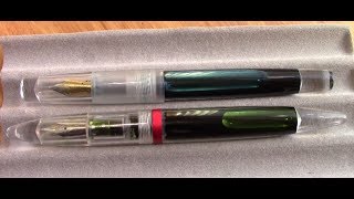 Moonman M2 Clear Acrylic Fountain Pen Review [upl. by Assetan]