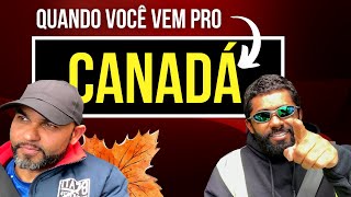 PRIMEIRA SEMANA NO CANADÁ E ANGOLANO JA QUER TRAZER A FAMILIA PRA TORONTO [upl. by Eniagrom]