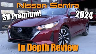 2024 Nissan Sentra SV Premium Start Up Test Drive amp In Depth Review [upl. by Fanestil]