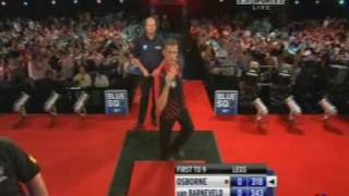 UK Open 2009 Day 3 Evening Session Osborne vs van Barneveld [upl. by Ojibbob]