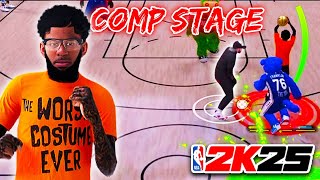 i RETURNED to the COMP STAGE w THE BEST JUMPSHOT in NBA 2K25 [upl. by Einaj]