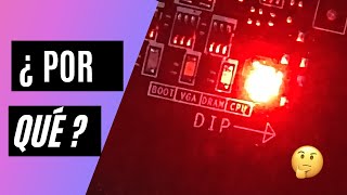 Motherboard se queda en led CPU ¿POR QUE [upl. by Kcirreg]