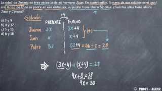 problema sobre edades 131 [upl. by Meras]