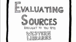 Evaluating Sources [upl. by Thirza]