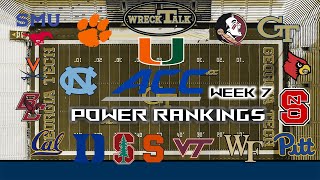 Week 7 ACC Power Rankings  Two other teams move into championship contention [upl. by Katzen]