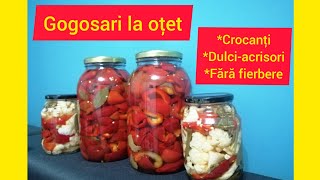 Gogosari in otet la rece FARA fierbere si FARA conservant  🥣 Lecturi si Arome [upl. by Nairrot66]