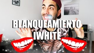 BLANQUEAMIENTO DENTAL EN CASA blanqueador iwhite 2  TANO VLOGS [upl. by Nolyaw]