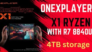 OnexPlayer X1 Ryzen Edition ryzen tabs gamingtablet oneplayer 4tb [upl. by Beverlie]