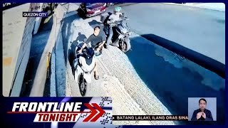 Pagtangay ng sekyu sa motorsiklo sapul sa CCTV  Frontline Tonight [upl. by Ravi849]