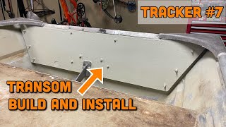 Jon Boat Transom Replacement Step by Step for a Long Lasting Transom [upl. by Letsirk]