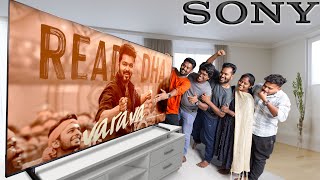 🥳நான் ரெடி தான் வரவா 🥰 SONY BRAVIA XR X90L 📺 [upl. by Dlanigger951]