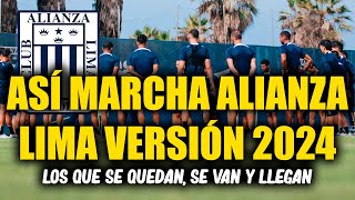 EL PLANTEL DE ALIANZA LIMA 2024 SE VA COMPLETANDO A FALTA DE 4 REFUERZOS [upl. by Robillard]