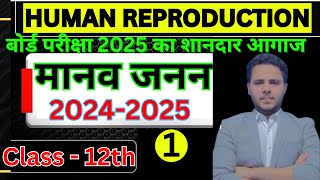 HUMAN REPRODUCTION 12TH CLASS 2025  Human Reproduction Class 12  NCERT Chapter 3 One Shot  NEET [upl. by Aikel403]