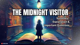 The Midnight Visitor Class 10  Explanation amp Summary [upl. by Aigroeg]