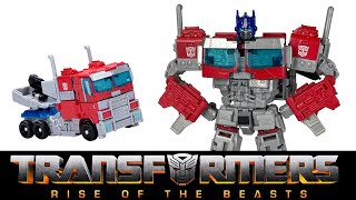 This is the PRIME OF THE YEAR  Transformers Rise of the Beasts Voyager Class OPTIMUS PRIME [upl. by Babs]