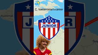 Carlos Valderramas career🇨🇴 [upl. by Ecirehs504]