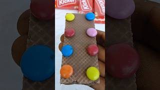 KitKet Chocolate or Colourfull Gems Candy Popsicle shorts youtubeshorts [upl. by Farlay937]