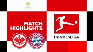 Frankfurt vs Bayern Munich  Highlights  Bundesliga 202425 [upl. by Oilicec]