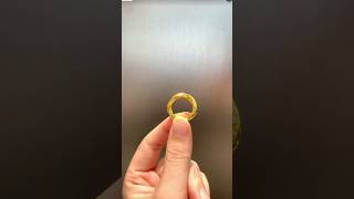 GoldSmith10g Floral Möbius Ring jewelry goldaccessories goldsmiths gold goldsmithtools [upl. by Iormina]