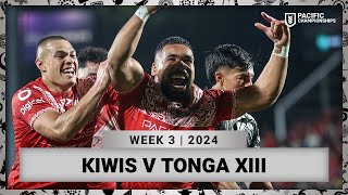 Pacific Championship 2024  New Zealand Kiwis v Tonga XIII  Full Match Replay [upl. by Kappel]