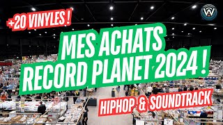 ACHATS FOIRE AUX DISQUES  RECORD PLANET 2024 [upl. by Francis]