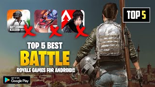 Top 5 New Battle Royale Games For Android in 2023  5 Best Battle Royale Games For Android [upl. by Isador]