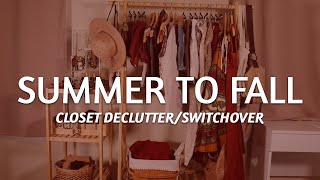 Fall to Summer Closet Reset and Declutter  Caspuel Wardobe  Earthy Girl  Retro Style [upl. by Pavel]